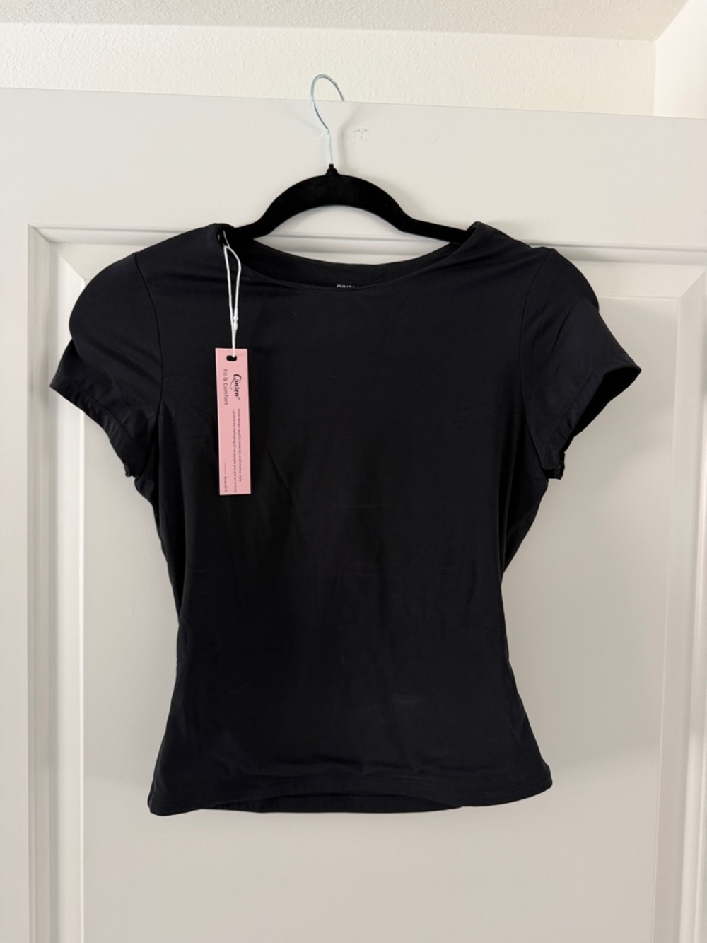 Women’s Black Short Sleeve Tee